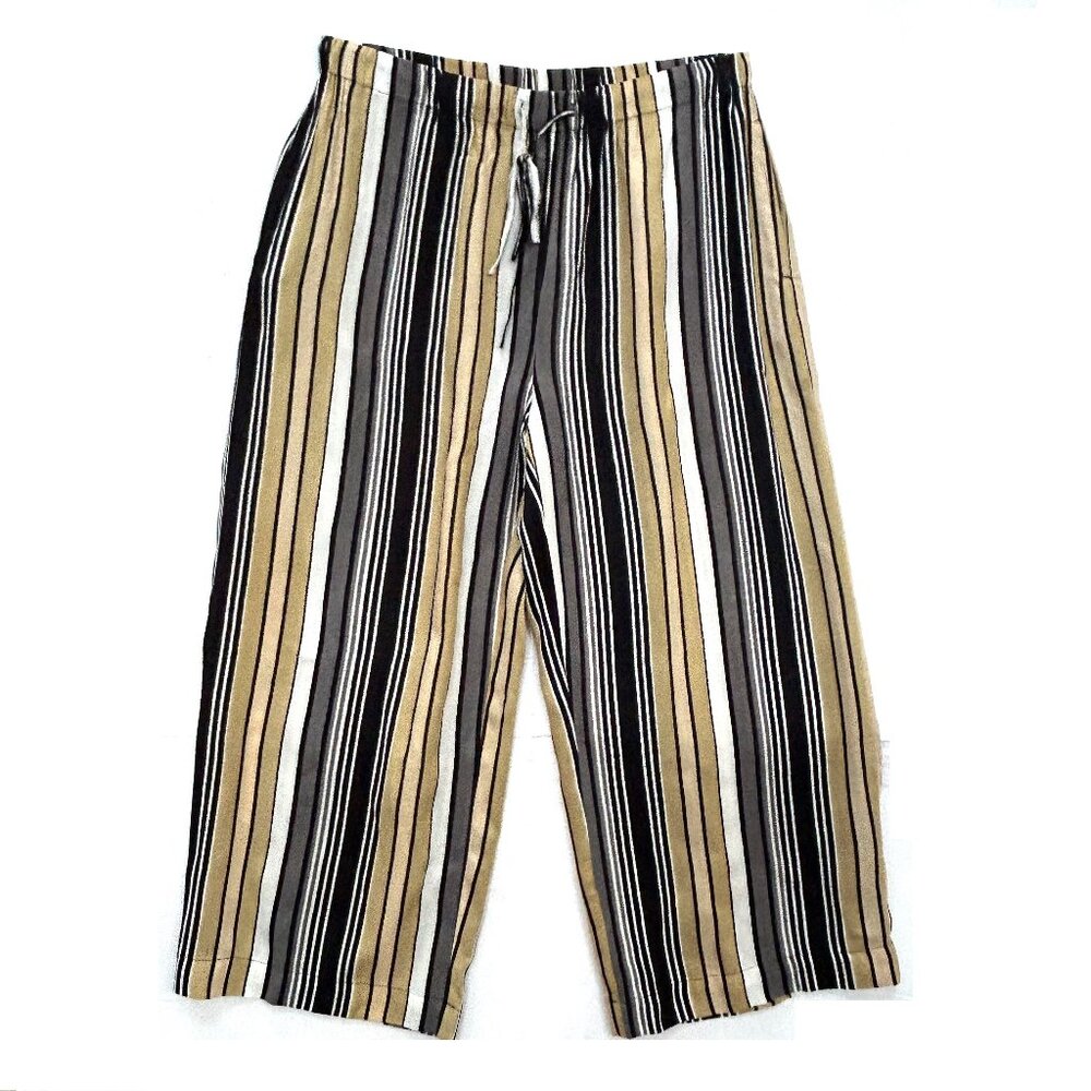 BocaBay Wide Leg Striped Pants size L